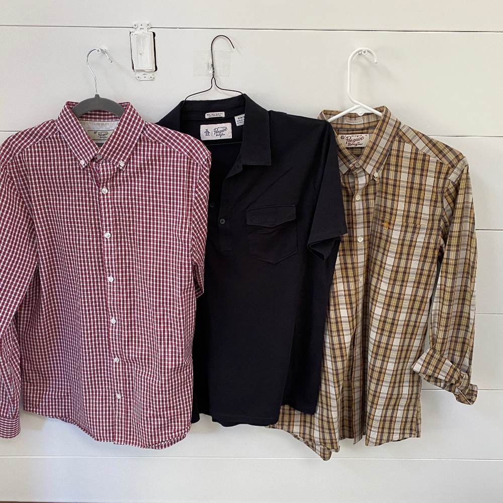 Penguin Collared Shirt Bundle